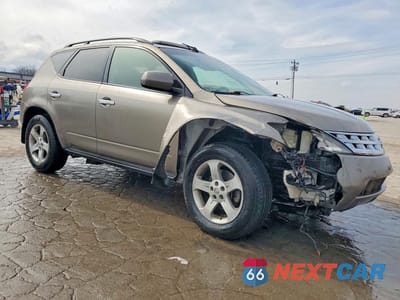 Czwarte zdjęcie samochodu z boku: 2003 NISSAN MURANO SL VIN:JN8AZ08T03W121898 - miniatura