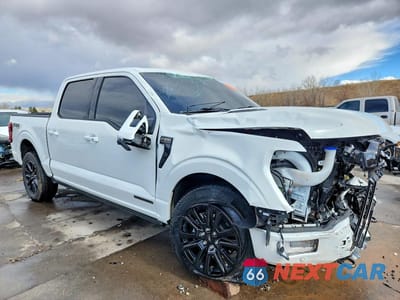Czwarte zdjęcie samochodu z boku: 2024 FORD F150 PLATINUM VIN:1FTFW7LD1RFA15973 - miniatura