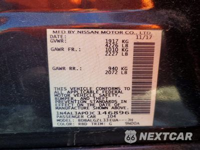 Zdjęcie 12 z 13 samochodu: 2018 NISSAN ALTIMA 2.5 S VIN:1N4AL3AP0JC146896 - miniatura