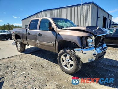 Czwarte zdjęcie samochodu z boku: 2008 CHEVROLET SILVERADO K2500 HEAVY DUTY VIN:1GCHK23688F206345 - miniatura