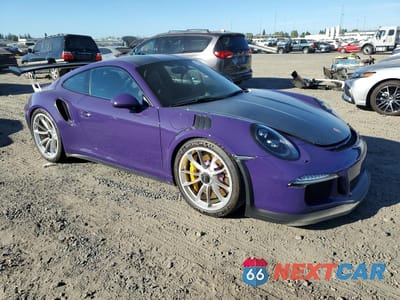 Czwarte zdjęcie samochodu z boku: 2016 PORSCHE 911 GT3 RS VIN:WP0AF2A93GS193030 - miniatura