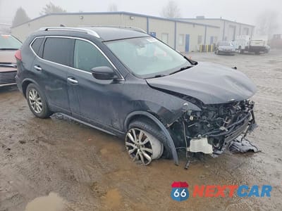 Czwarte zdjęcie samochodu z boku: 2019 NISSAN ROGUE SV VIN:KNMAT2MT8KP531209 - miniatura