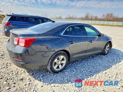 Trzecie zdjęcie samochodu z tyłu: 2014 CHEVROLET MALIBU 1LT VIN:1G11C5SL0EF183896 - miniatura