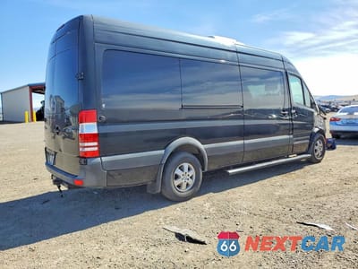 Trzecie zdjęcie samochodu z tyłu: 2013 MERCEDES BENZ SPRINTER 2500 VIN:WDZPE8CC7D5813526 - miniatura