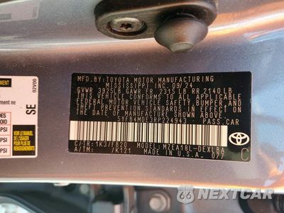 Zdjęcie 12 z 12 samochodu: 2024 TOYOTA COROLLA LE VIN:5YFB4MDE3RP224943 - miniatura