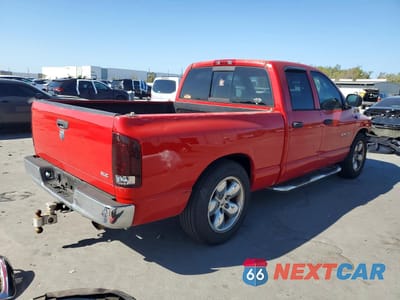 Trzecie zdjęcie samochodu z tyłu: 2005 DODGE RAM 1500 ST VIN:1D7HA18D05S299309 - miniatura