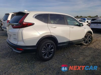 Trzecie zdjęcie samochodu z tyłu: 2021 HONDA CR-V EX VIN:7FART6H51ME009772 - miniatura