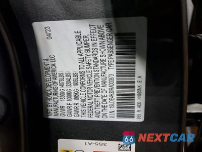 Zdjęcie 13 z 13 samochodu: 2024 ACURA INTEGRA A-SPEC VIN:19UDE4H30RA000873 - miniatura