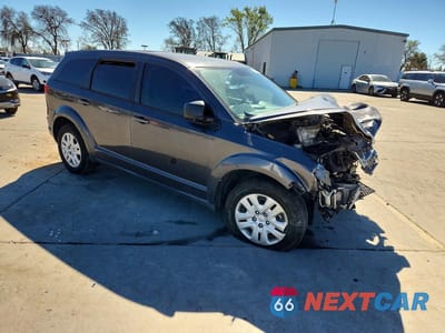 Czwarte zdjęcie samochodu z boku: 2015 DODGE JOURNEY SE VIN:3C4PDCAB0FT714081 - miniatura