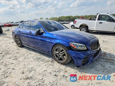 Czwarte zdjęcie samochodu z boku: 2020 MERCEDES-BENZ C 43 AMG VIN:W1KWF6EB9LR570655 - miniatura