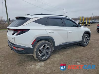 Trzecie zdjęcie samochodu z tyłu: 2022 HYUNDAI TUCSON SEL VIN:5NMJCCAE4NH033677 - miniatura