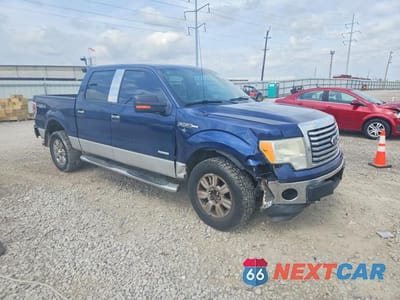 Czwarte zdjęcie samochodu z boku: 2011 FORD F150 SUPERCREW VIN:1FTFW1ET3BFB48273 - miniatura
