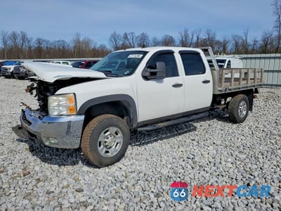 2007 CHEVROLET SILVERADO LT FLATBED TRUCK 1GCHK23K27F528457 - główne zdjęcie licytacji z USA - miniatura