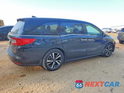 Trzecie zdjęcie samochodu z tyłu: 2018 HONDA ODYSSEY ELITE VIN:5FNRL6H90JB039341 - miniatura