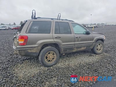 Trzecie zdjęcie samochodu z tyłu: 2000 JEEP GRAND CHEROKEE LIMITED VIN:1J4GW58N5YC397476 - miniatura