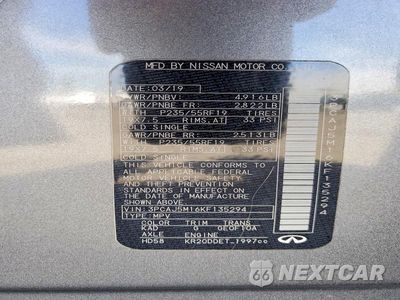 Zdjęcie 13 z 13 samochodu: 2019 INFINITI QX50 LUXE VIN:3PCAJ5M16KF135294 - miniatura