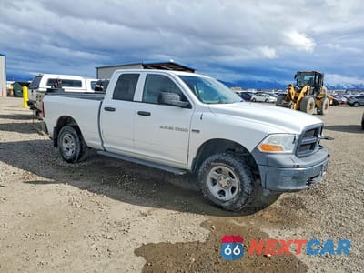 Czwarte zdjęcie samochodu z boku: 2012 DODGE RAM 1500 ST VIN:1C6RD7FT8CS303145 - miniatura