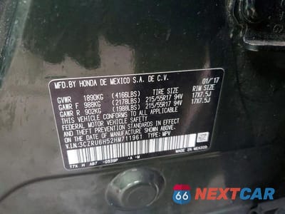 Zdjęcie 12 z 12 samochodu: 2017 HONDA HR-V EX VIN:3CZRU6H52HM711961 - miniatura
