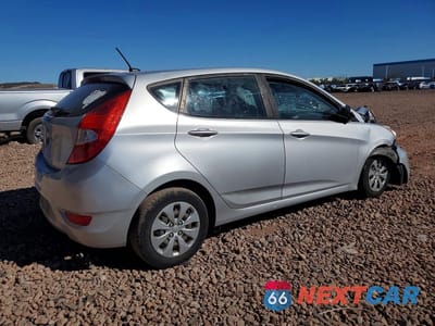 Trzecie zdjęcie samochodu z tyłu: 2017 HYUNDAI ACCENT SE VIN:KMHCT5AE5HU325898 - miniatura