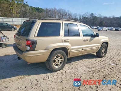 Trzecie zdjęcie samochodu z tyłu: 1999 JEEP GRAND CHEROKEE LIMITED VIN:1J4GW68NXXC624620 - miniatura