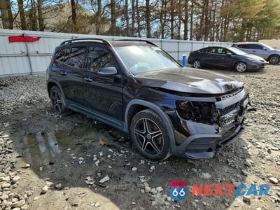 Czwarte zdjęcie samochodu z boku: 2022 MERCEDES-BENZ GLB 250 4MATIC VIN:W1N4M4HB3NW174502 - miniatura
