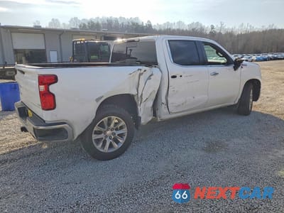 Trzecie zdjęcie samochodu z tyłu: 2021 CHEVROLET SILVERADO K1500 LTZ VIN:3GCUYGEL1MG139173 - miniatura