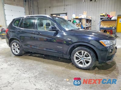 Czwarte zdjęcie samochodu z boku: 2017 BMW X3 XDRIVE35I VIN:5UXWX7C50H0U42843 - miniatura