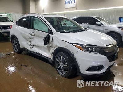 Czwarte zdjęcie samochodu z boku: 2022 HONDA HR-V EX VIN:3CZRU6H50NM739737 - miniatura