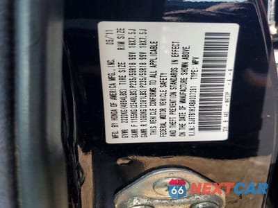 Zdjęcie 12 z 12 samochodu: 2011 ACURA RDX VIN:5J8TB1H24BA007261 - miniatura