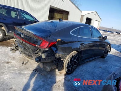 Trzecie zdjęcie samochodu z tyłu: 2023 HYUNDAI SONATA N LINE VIN:KMHL54JC1PA295379 - miniatura