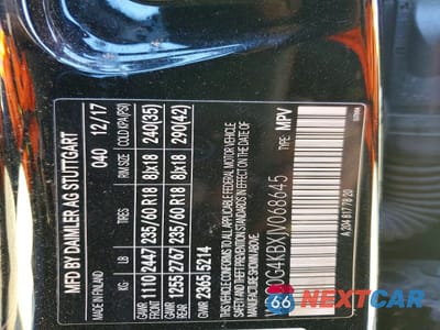 Zdjęcie 13 z 13 samochodu: 2018 MERCEDES-BENZ GLC 300 4MATIC VIN:WDC0G4KBXJV068645 - miniatura