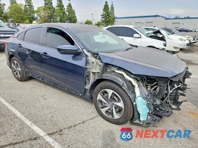 Czwarte zdjęcie samochodu z boku: 2020 HONDA CIVIC LX VIN:2HGFC2F68LH562027 - miniatura