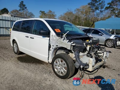 Czwarte zdjęcie samochodu z boku: 2019 DODGE GRAND CARAVAN SE VIN:2C4RDGBG8KR503699 - miniatura