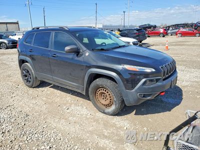 Czwarte zdjęcie samochodu z boku: 2016 JEEP CHEROKEE TRAILHAWK VIN:1C4PJMBB2GW105017 - miniatura