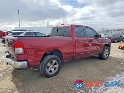 Trzecie zdjęcie samochodu z tyłu: 2020 RAM 1500 BIG HORN 4WD 5.7L V8 QUAD CAB VIN:1C6SRFBT5LN195777 - miniatura