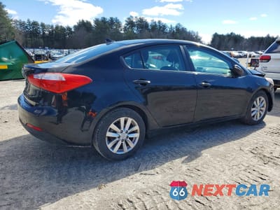 Trzecie zdjęcie samochodu z tyłu: 2015 KIA FORTE LX VIN:KNAFX4A69F5399998 - miniatura