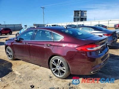 Drugie zdjęcie samochodu z przodu: 2017 FORD FUSION TITANIUM VIN:3FA6P0D98HR183647 - miniatura