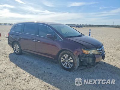 Czwarte zdjęcie samochodu z boku: 2014 HONDA ODYSSEY EX VIN:5FNRL5H49EB021926 - miniatura