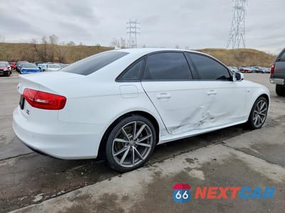 Trzecie zdjęcie samochodu z tyłu: 2016 AUDI A4 PREMIUM S-LINE VIN:WAUBFAFL3GN015407 - miniatura