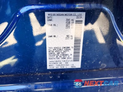 Zdjęcie 13 z 13 samochodu: 2025 NISSAN LEAF S VIN:1N4AZ1BV0SC565154 - miniatura