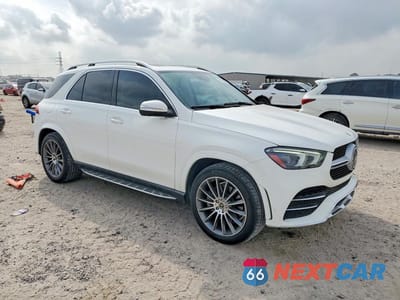 Czwarte zdjęcie samochodu z boku: 2021 MERCEDES-BENZ GLE 450 4MATIC VIN:4JGFB5KB3MA377806 - miniatura
