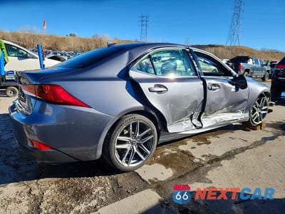 Trzecie zdjęcie samochodu z tyłu: 2017 LEXUS IS 300 BASE VIN:JTHCM1D26H5019328 - miniatura