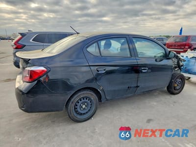 Trzecie zdjęcie samochodu z tyłu: 2023 MITSUBISHI MIRAGE G4 ES VIN:ML32FUFJ6PHF01572 - miniatura