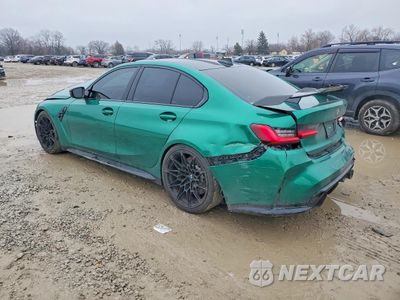 Drugie zdjęcie samochodu z przodu: 2022 BMW M3 COMPETITION VIN:WBS43AY02NFM39278 - miniatura
