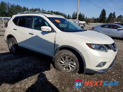 Czwarte zdjęcie samochodu z boku: 2015 NISS ROGUE SL VIN:5N1AT2MV2FC820676 - miniatura