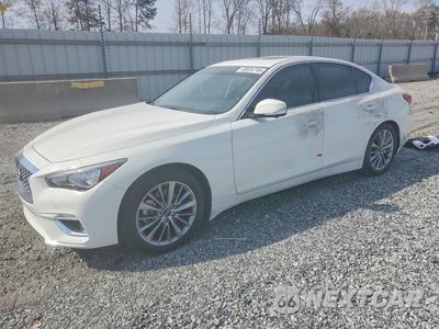 2022 INFINITI Q50 LUXE JN1EV7BP4NM311878 - główne zdjęcie licytacji z USA - miniatura