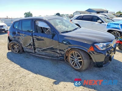 Czwarte zdjęcie samochodu z boku: 2017 BMW X3 XDRIVE35I VIN:5UXWX7C53H0U41332 - miniatura