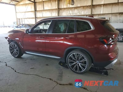 Drugie zdjęcie samochodu z przodu: 2023 BMW X3 SDRIVE30I VIN:5UX43DP03P9N60072 - miniatura