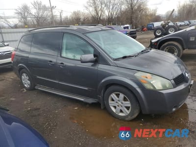 Czwarte zdjęcie samochodu z boku: 2006 NISSAN QUEST 3.5 VIN:5N1BV28U66N112483 - miniatura