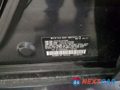 Zdjęcie 12 z 12 samochodu: 2012 SUBARU IMPREZA WRX STI VIN:JF1GR8H68CL234956 - miniatura